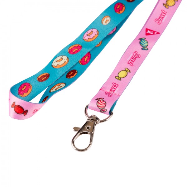 Стрічка для бейджа із карабіном "Yes" Sweet Cream №940333(20)