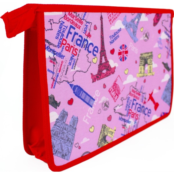 Папка А5 "Париж" №461109 на блиск.,з друком(20)