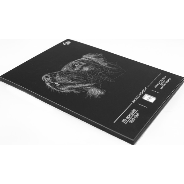 Скетчбук 20арк. А6 б/лін. "Animals sketchbook" two,пес №87034/Profiplan/(20)