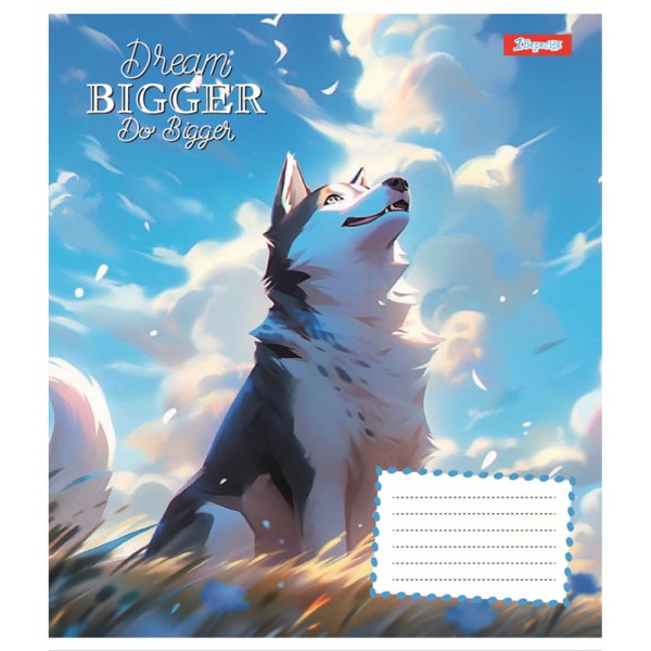 Зошит 12арк. лін. 1В Dream bigger №766942(25)(500)