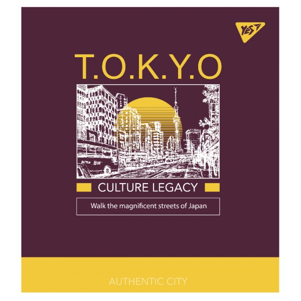 Зошит А5 YES 48арк. лін. мат. ВДЛ+ УФ-виб "Dream place" №766884(5)(100)