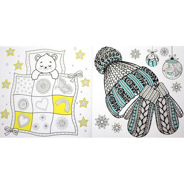 Розмальовка В5 "Color & Relax" мікс №РМ-67/Апельсин/(18)