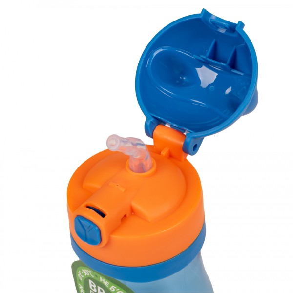 Пляшка для води пласт. "Yes" 350мл Fusion блакитна №708172(48)