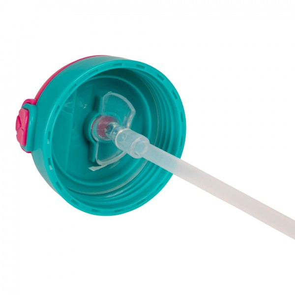 Пляшка для води пласт. "Yes" 350мл Fusion рожева №708173(48)