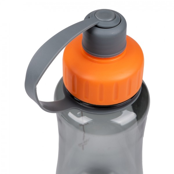 Пляшка для води пласт. "Yes" 600мл Fusion сіра №708192