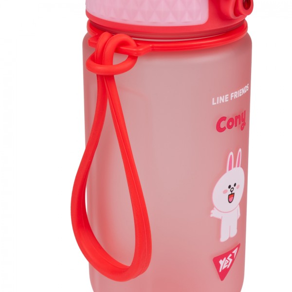 Пляшка для води пласт. "Yes" 500мл Line friends софт тач №708182(25)