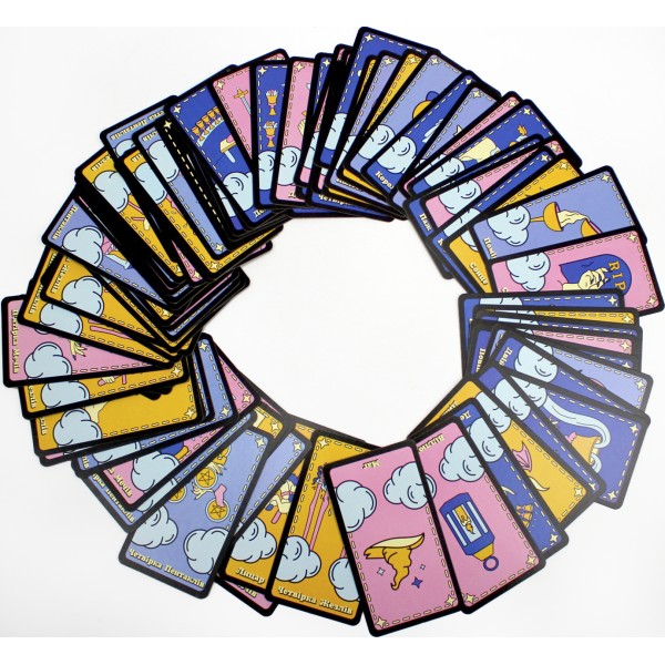 Карти гадальні "Таро" 78шт №30482/Strateg/(46)