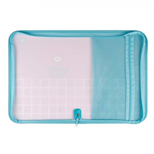 Папка факульт."Yes" А4 №492222 "Pusheen. Hearts" пласт. на блискавці,з внутр. кишенею(12)(48)