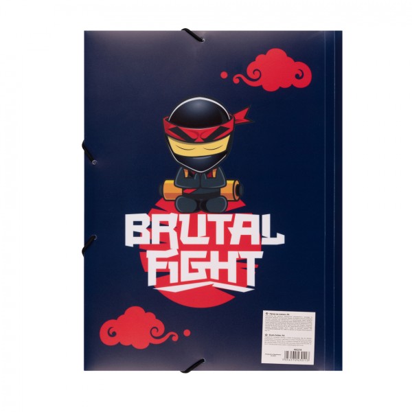 Папка "Yes" А4 №492218 "Ninja" на рез. (40)(80)