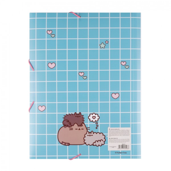 Папка "Yes" А4 №492215 "Pusheen. Hearts" на рез. (40)(80)