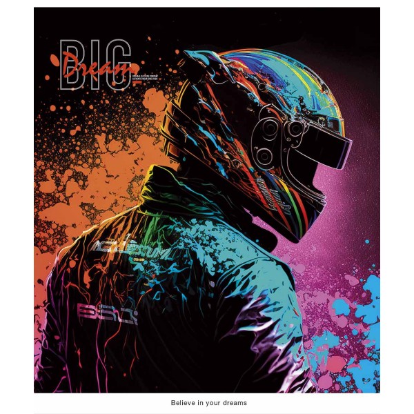 Зошит 60арк. лін. Школярик "Big dreams" УФ лак №060-3332L(10)(80)