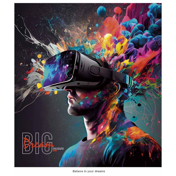 Зошит 60арк. лін. Школярик "Big dreams" УФ лак №060-3332L(10)(80)