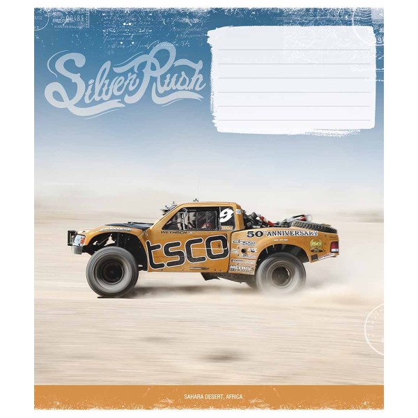 Зошит 12арк. кліт. Star "Race club" ВД-лак №012-3390K(30)(360)