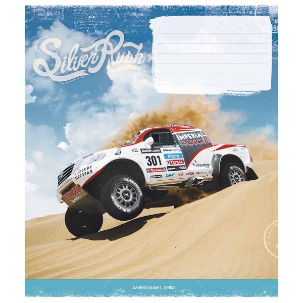 Зошит 12арк. кліт. Star "Race club" ВД-лак №012-3390K(30)(360)