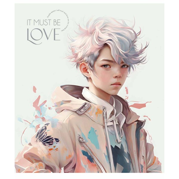 Зошит 48арк. лін. Школярик "Школярик, It must be love" виб.УФ-лак №048-3290L(10)(100)