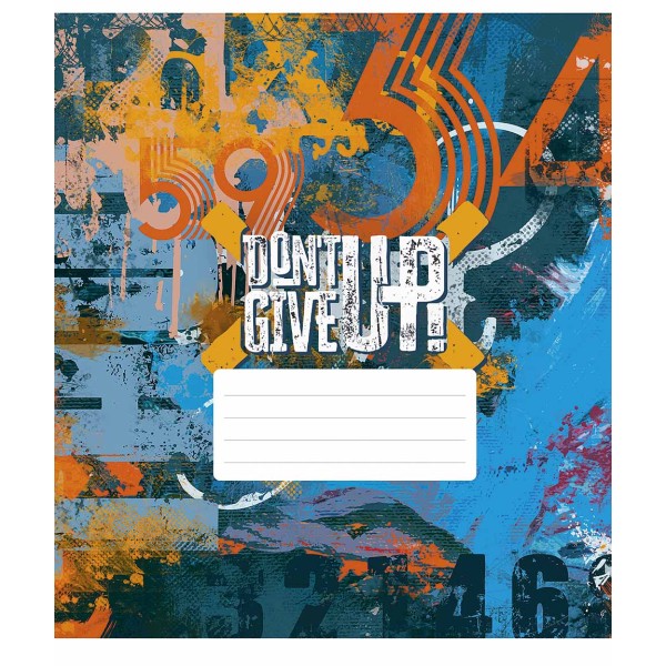 Зошит 48арк. лін. Школярик "Dont Give" ВД-лак №048-3314L(10)(100)