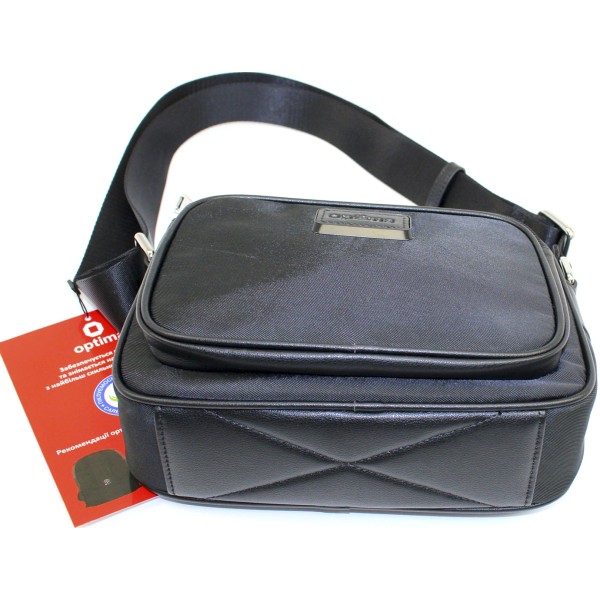 Сумка месенджер плечова "Optima" 2від.,1карм. №O95102