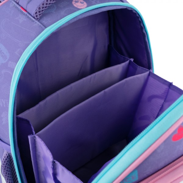 Рюкзак каркасний "GoPack" Education Say Cheese 2від.,3карм. №GO24-597M-4(8)