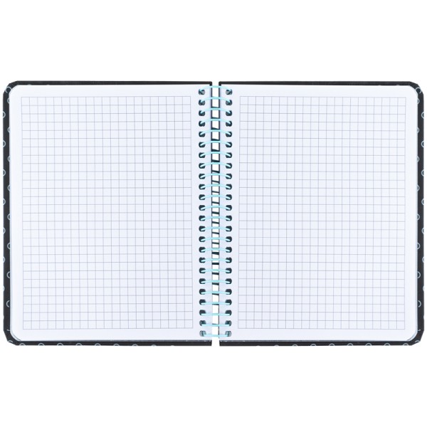 Блокнот пруж. В6+ 120арк. кліт. тв. обкл.,графіт №8461-3-A/Axent/(5)(20)