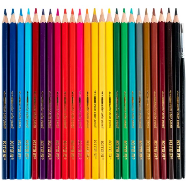 Олівці кольор. аквар. 24 кольор. "Kite" №К-1050 Classic(6)(120)