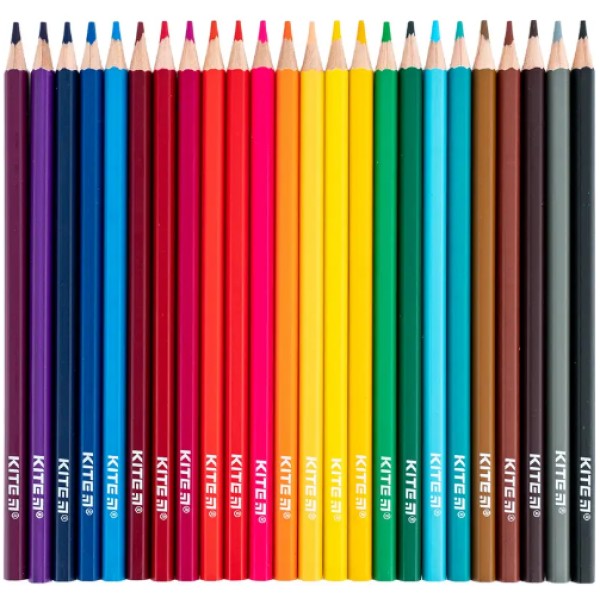 Олівці кольор. 24 кольор. "Kite" №К-055 Classic(6)(120)