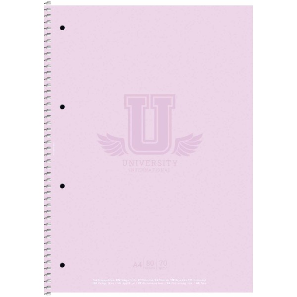 Коледж-блок А4 80арк. кліт. "Student" мат. лам. №A4-080-6524K/Школярик/(4)(40)