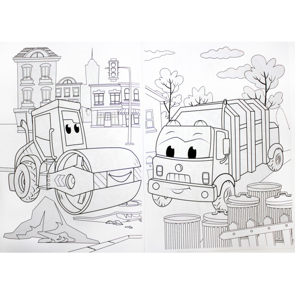 Розмальовка А4 8арк. "Видання для дозвілля.Розмальовка-збірка" мікс №РМ-58/Апельсин/(20)