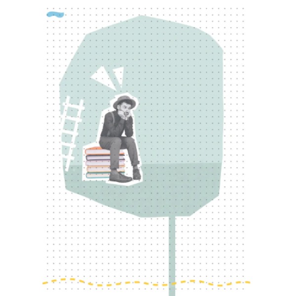 Книжка А5 "Альбом друзів: Мотиваційний щоденник06, In the waiting god is working" №4506/Талант/(20)