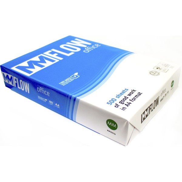 Папір офісний А4 "MM Flow Office" 80г/м2 В (500арк)(5)(240)