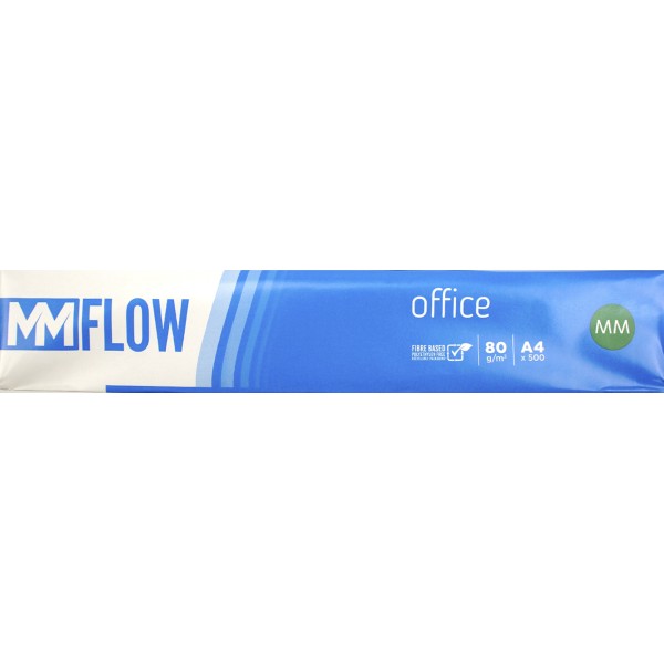 Папір офісний А4 "MM Flow Office" 80г/м2 В (500арк)(5)(240)