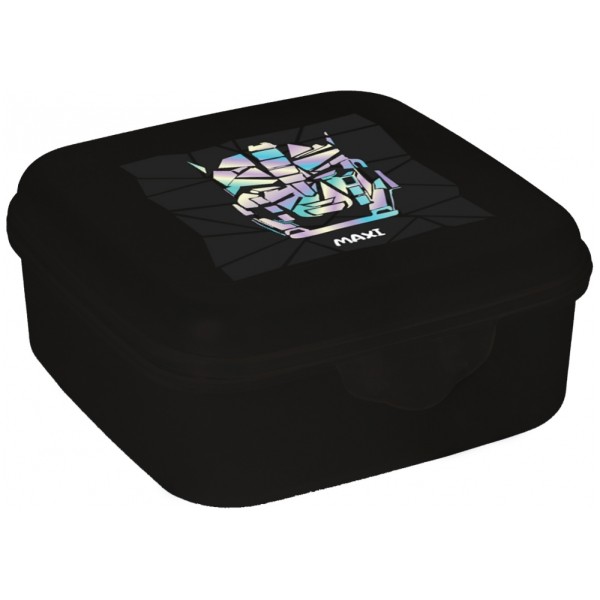 Ланч бокс пласт. "Maxi" 850мл чорний №MX98123(15)