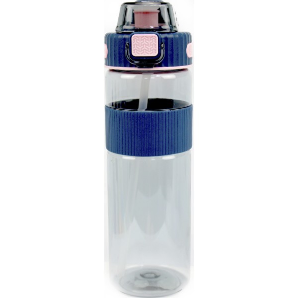 Пляшка для води пласт."Optima" 1000мл синя №O51975