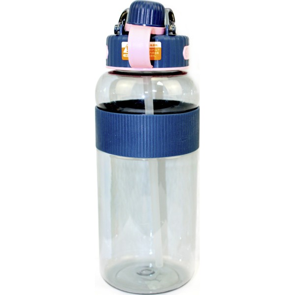 Пляшка для води пласт."Optima" 1500мл темно-синя №O51976