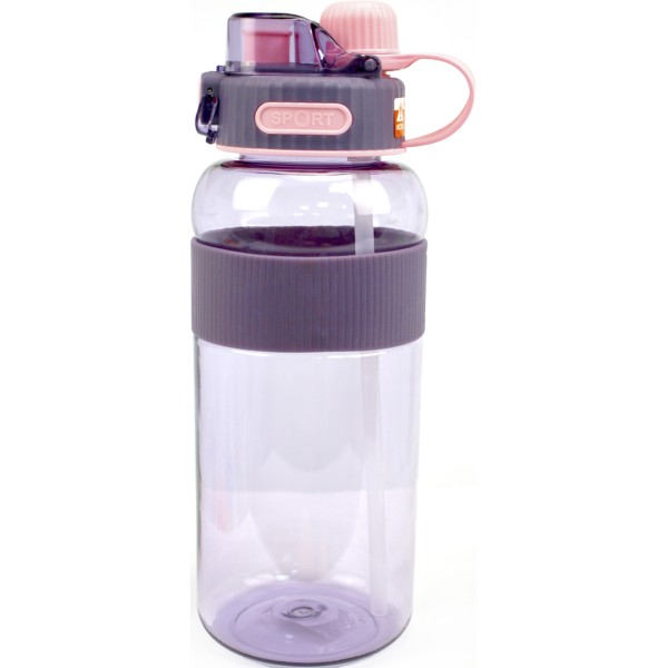 Пляшка для води пласт."Optima" 1500мл фіолет.№O51978