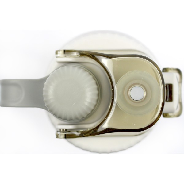 Пляшка для води полікарбонат "Optima" 900мл біло-помаранчева №O51982