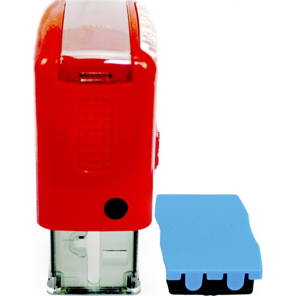 Оснастка для штампа пласт. 38х14мм Shiny №S-852UA-01 Вишиванка (червона)