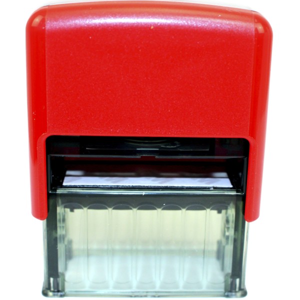 Оснастка для штампа пласт. 38х14мм Shiny №S-852UA-01 Вишиванка (червона)