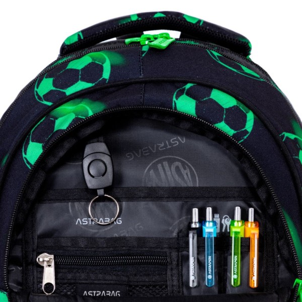 Рюкзак "Astrabag" Neon Football 3від. 2карм. №AB330/502024101