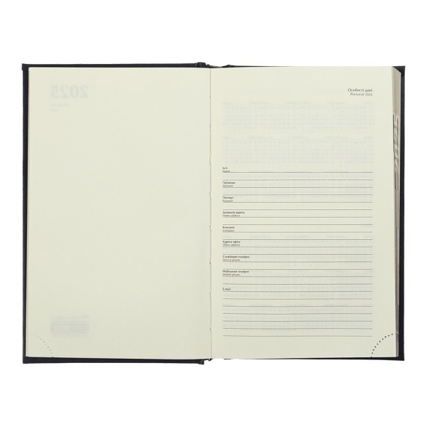 Щоден. А6 "Buromax" дат2026 Forces оливковий №BM2585-18(20)