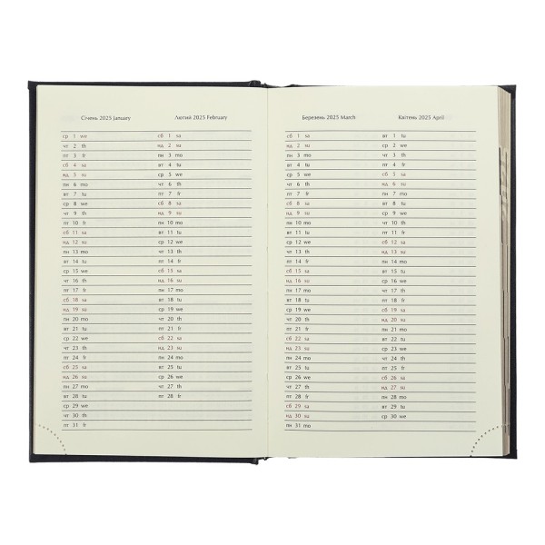 Щоден. А6 "Buromax" дат2026 Forces оливковий №BM2585-18(20)