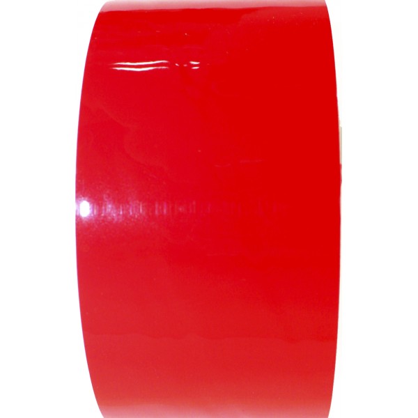 Стрічка клейка пакув. "Leader" 44ммх50м червона №395041(6)(72)