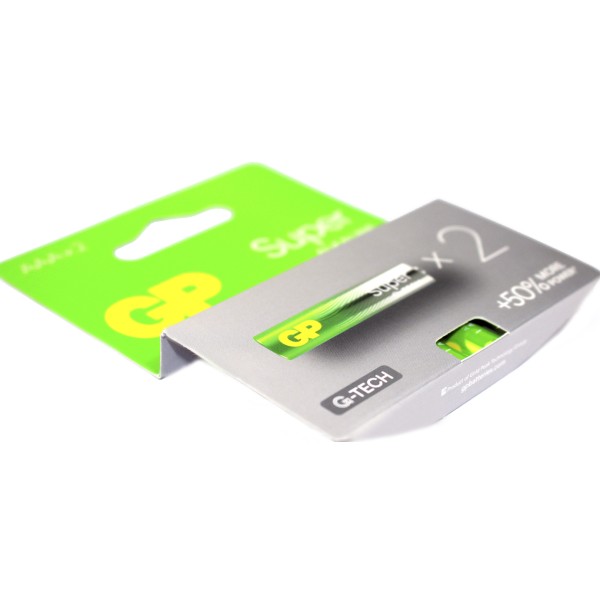 Батарейки GP Super 24A-2UE2 LR-03/блістер 2шт №8040(10)(80)