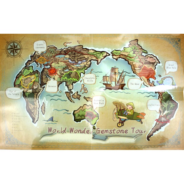 Набір для творч. "Набір для розкопок дрогоційних камінців. Чорна гора" №160024/Top Bright/