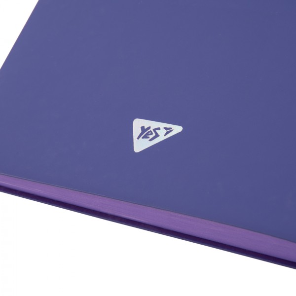 Щоден. А5 "Yes" недат 160арк. лін. "Iridium" м'яка обкл.,фіолетовий №252621(10)