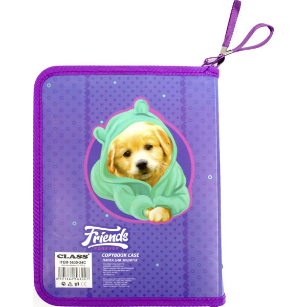 Папка "Class" А5 №5630-24C Little Friend об'ємна, на блиск.(60)