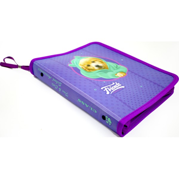 Папка "Class" А5 №5630-24C Little Friend об'ємна, на блиск.(60)