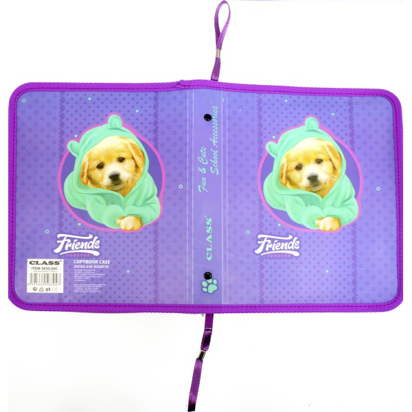 Папка "Class" А5 №5630-24C Little Friend об'ємна, на блиск.(60)