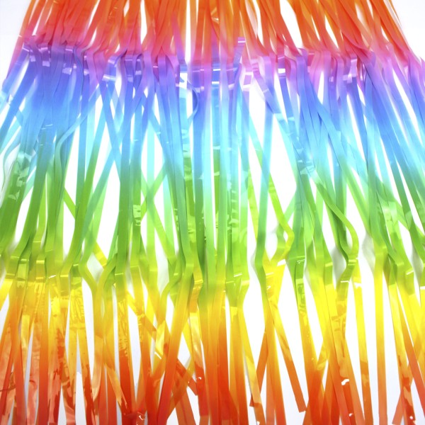 Шторка для фотозони 1х2м райдужна