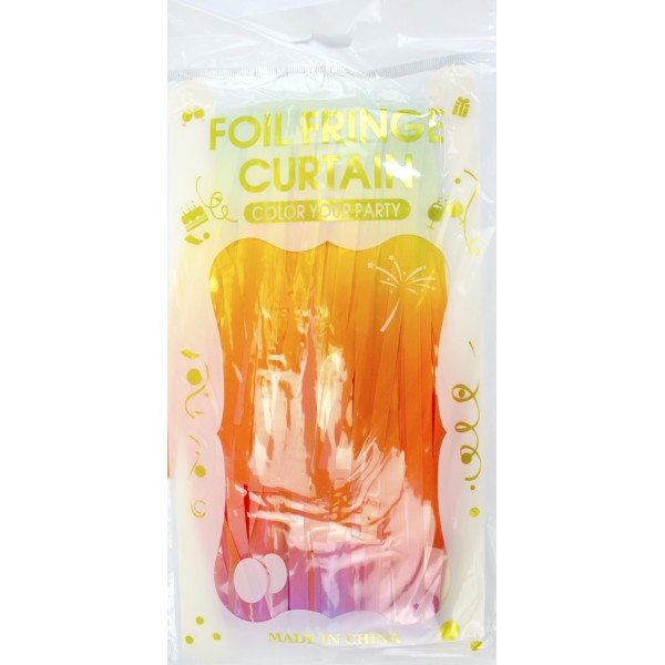 Шторка для фотозони 1х2м райдужна