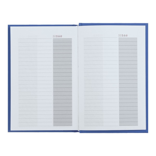 Щоден. А6 "Buromax" недат. 144арк. лін. Only синій №BM.2627-02(10)